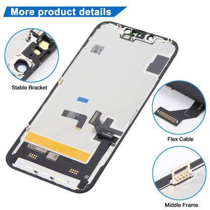 iPhone 14 Soft OLED Screen Replacement Display Assembly with Touch Digitizer