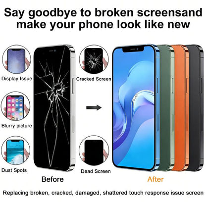 iPhone 14 Plus Soft OLED Screen Replacement Display with 120Hz Touch Digitizer Assembly