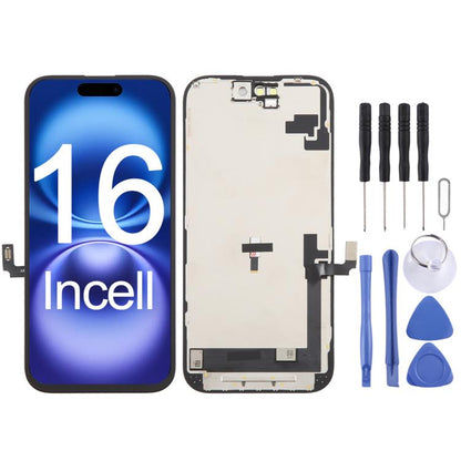 iPhone 16 HD Incell LCD Screen Replacement with Digitizer Full Display Assembly