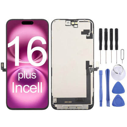 iPhone 16 Plus HD Incell LCD Screen Replacement with Digitizer Full Display Assembly