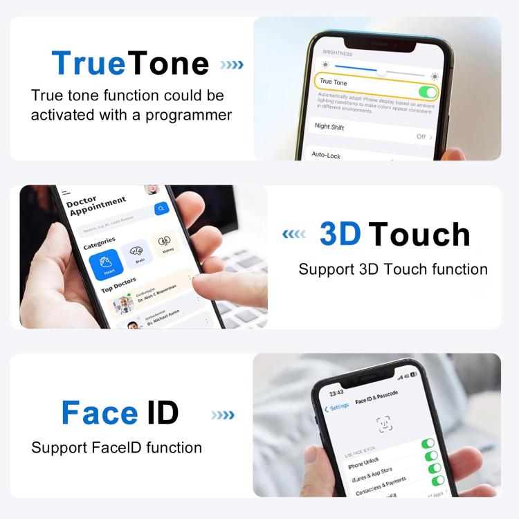 For iPhone 16 Pro Max HD+ incell Screen, For iPhone 16 Pro Max(HD+ incell)