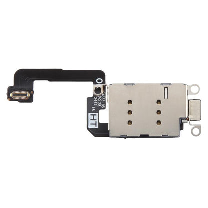 iPhone 16 SIM Card Holder Socket with Flex Cable | SIM Tray Replacement Repair Part