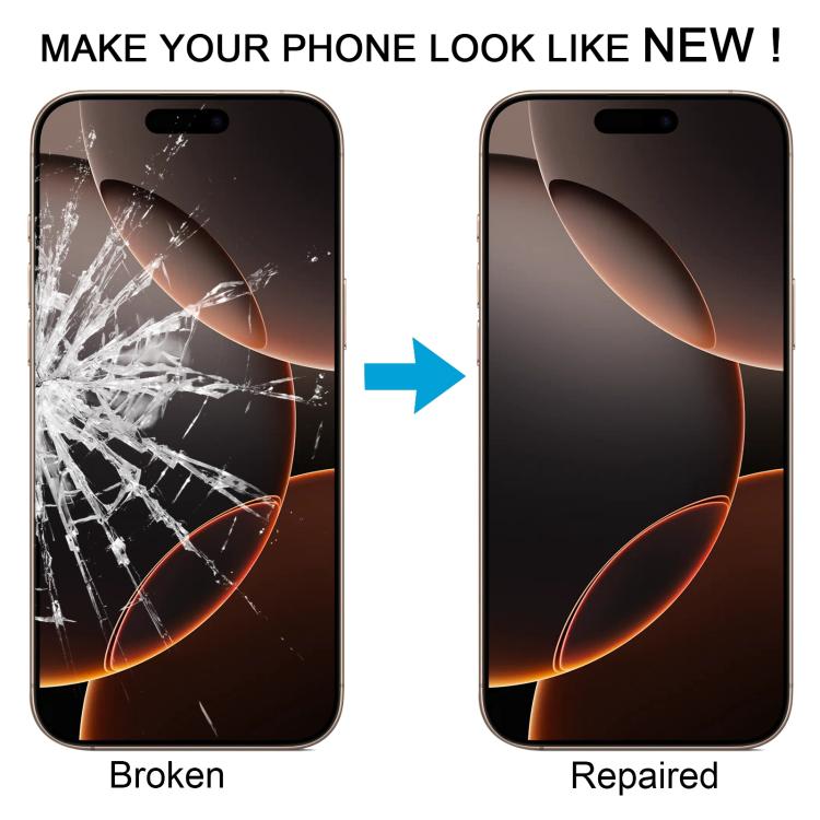 iPhone 16 Pro LCD Screen Replacement OEM Display Assembly Touch Digitizer Repair Part