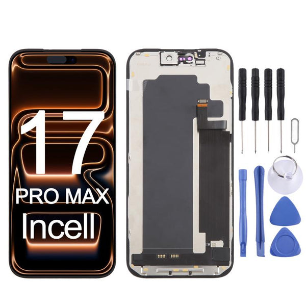 iPhone 17 Pro Max Screen Replacement HD Incell LCD Display Assembly with Touch Digitizer