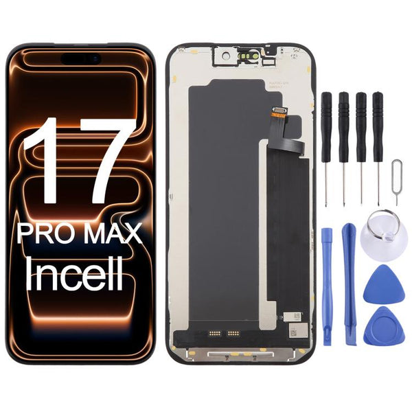 iPhone 17 Pro Max Screen Replacement HD Incell LCD Display Assembly with Touch Digitizer
