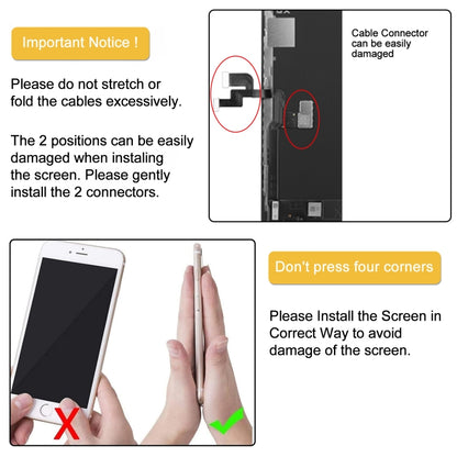 iPhone X OLED Screen Replacement Display Assembly Touch Screen Digitizer Repair Part
