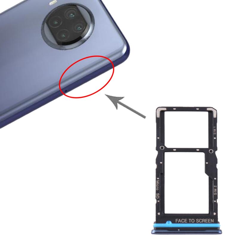 Xiaomi Mi 10T Lite 5G SIM & Micro SD Card Tray Holder Replacement | M2007J17G – image 4