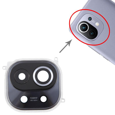 Xiaomi Mi 11 Rear Camera Lens with Frame Replacement | M2011K2C M2011K2G – image 4
