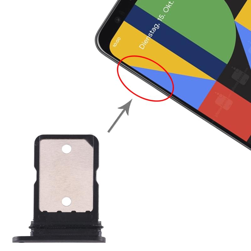 Google Pixel 4 & Pixel 4 XL SIM Card Tray Replacement | Black – image 5