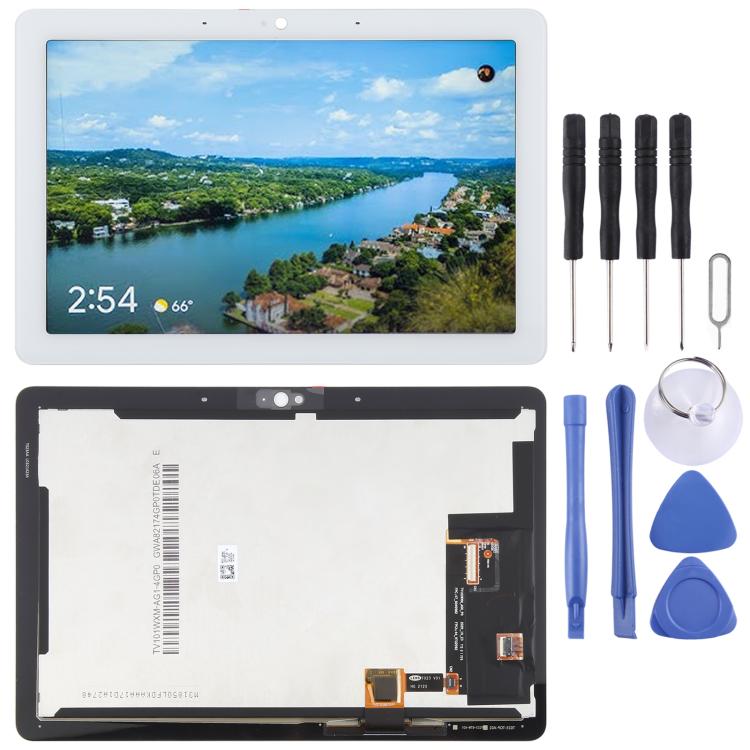 For Google Nest HUB Max LCD Screen with Digitizer Full Assembly