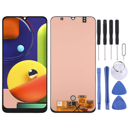 For Samsung Galaxy A50s Super AMOLED Material LCD Screen and Digitizer Full Assembly