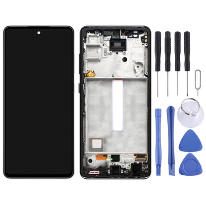 For Samsung Galaxy A52 (5G) LCD Screen and Digitizer Full Assembly With Frame