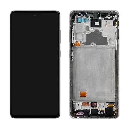 For Samsung Galaxy A72 SM-A725 (4G) LCD Screen and Digitizer Full Assembly With Frame