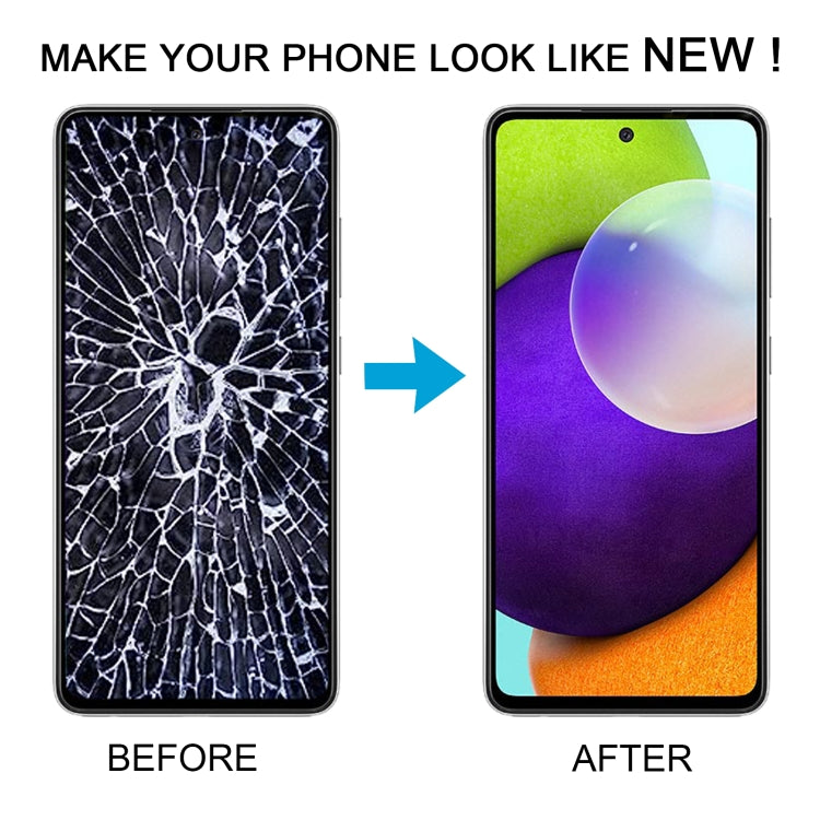 For Samsung Galaxy A52 4G SM-A525 incell Material LCD Screen and Digitizer Full Assembly with Frame