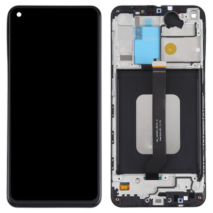 For Samsung Galaxy A60 LCD Screen and Digitizer Full Assembly with Frame