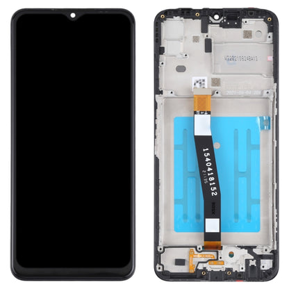 For Samsung Galaxy A22 5G LCD Screen and Digitizer Full Assembly with Frame