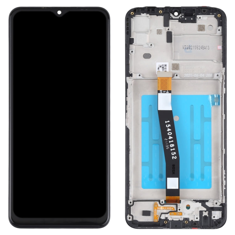 For Samsung Galaxy A22 5G LCD Screen and Digitizer Full Assembly with Frame