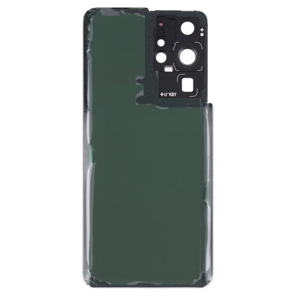 Samsung Galaxy S21 Ultra 5G Back Glass Cover with Camera Lens Frame | Housing Replacement Repair Part