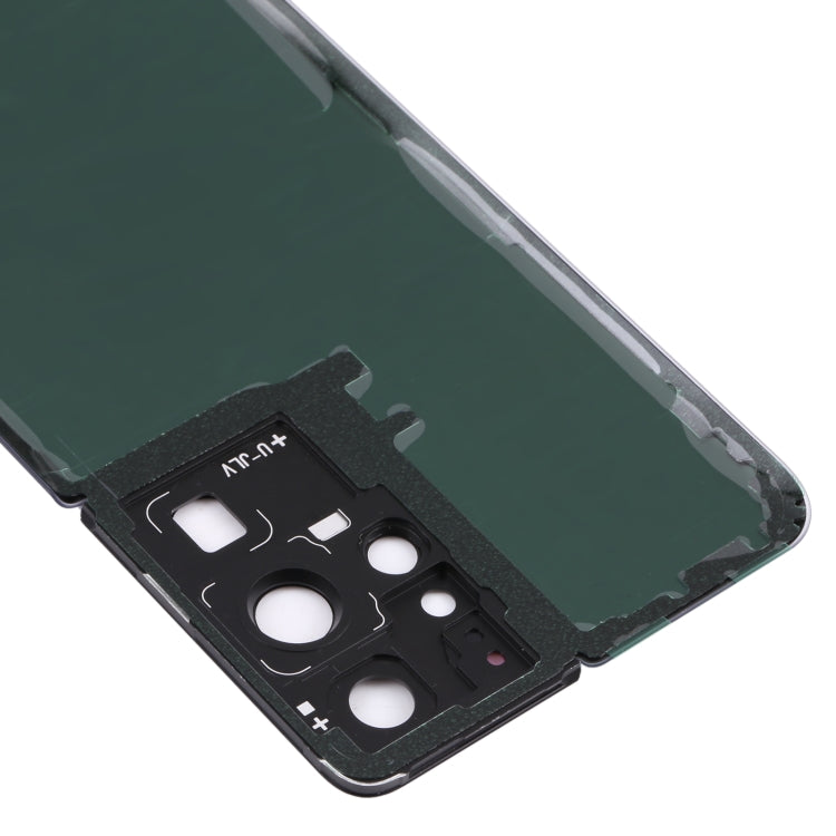 Samsung Galaxy S21 Ultra 5G Back Glass Cover with Camera Lens Frame | Housing Replacement Repair Part