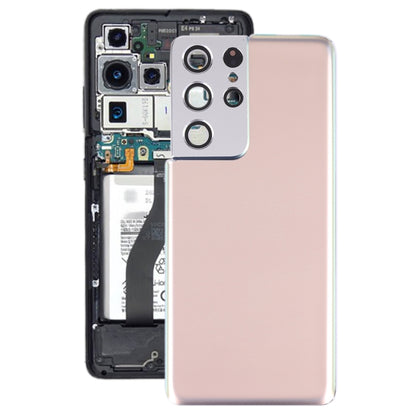 Samsung Galaxy S21 Ultra 5G Back Glass Cover with Camera Lens Frame | Housing Replacement Repair Part