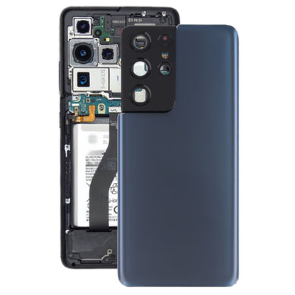 Samsung Galaxy S21 Ultra 5G Back Glass Cover with Camera Lens Frame | Housing Replacement Repair Part