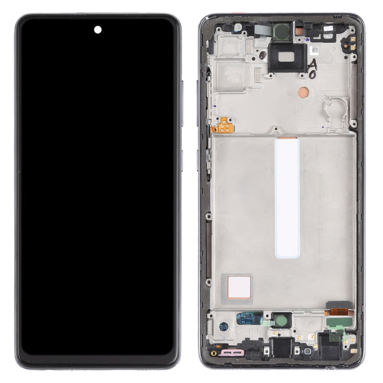 For Samsung Galaxy A52 5G incell Material LCD Screen and Digitizer Full Assembly with Frame