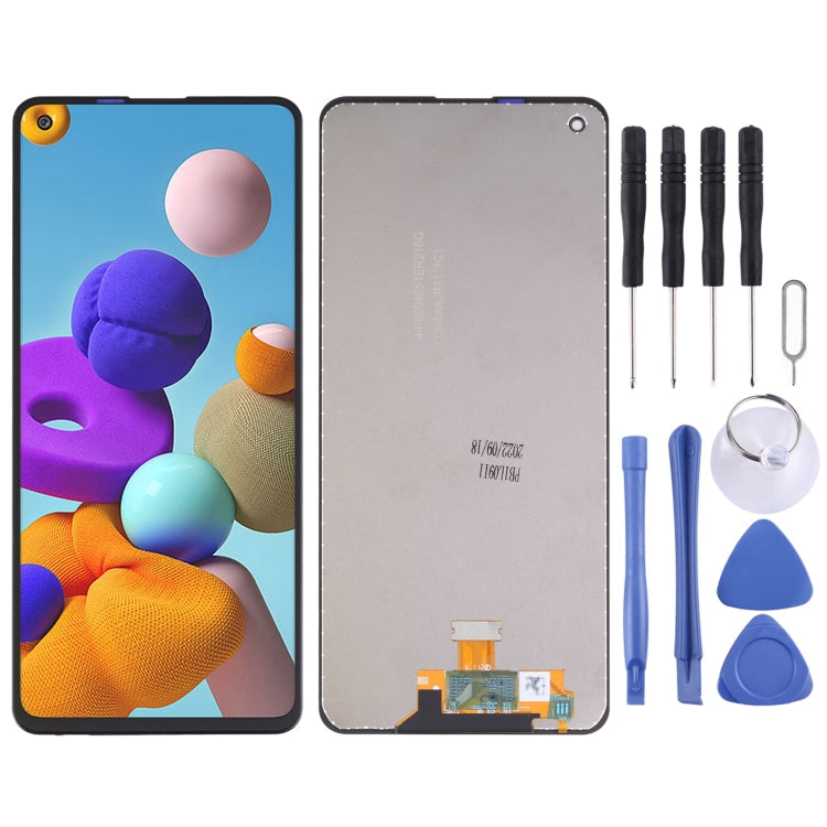 For Samsung Galaxy A21S LCD Screen and Digitizer Full Assembly