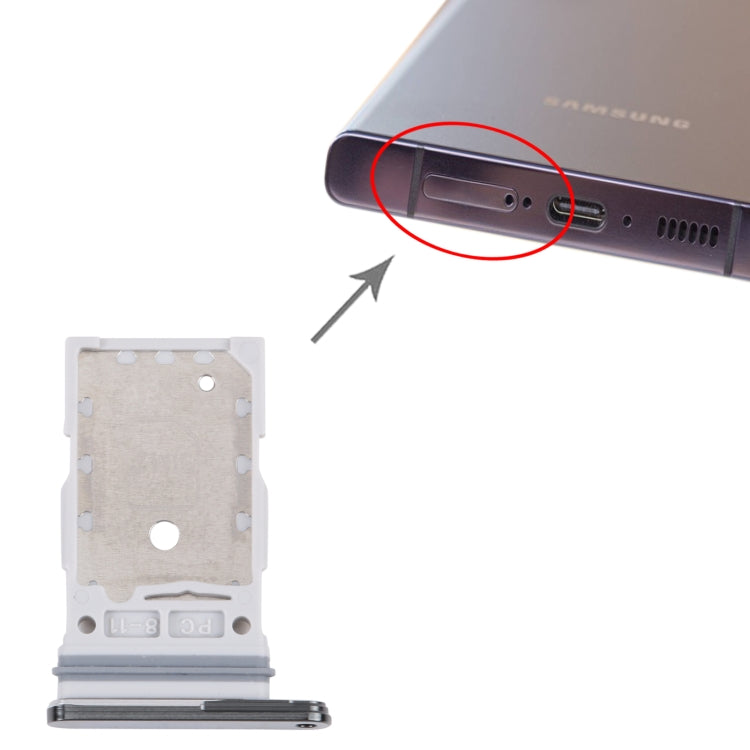 Samsung Galaxy S23 Ultra SM-S918B Dual SIM Card Tray