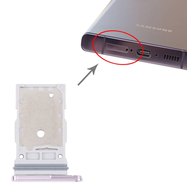 Samsung Galaxy S23 Ultra SIM Card Tray | Dual SIM Replacement Holder SM-S918B