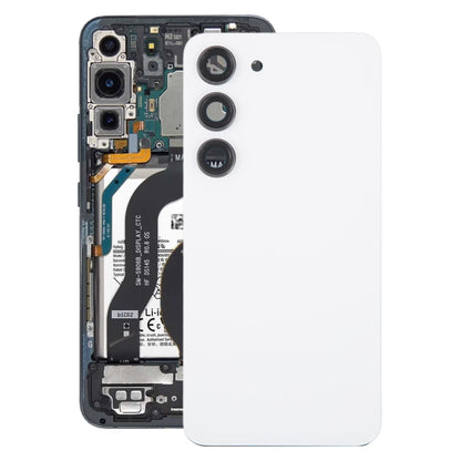 Samsung Galaxy S23 SM-S911B Back Cover with Camera Lens Frame | Back Glass Replacement Repair Part