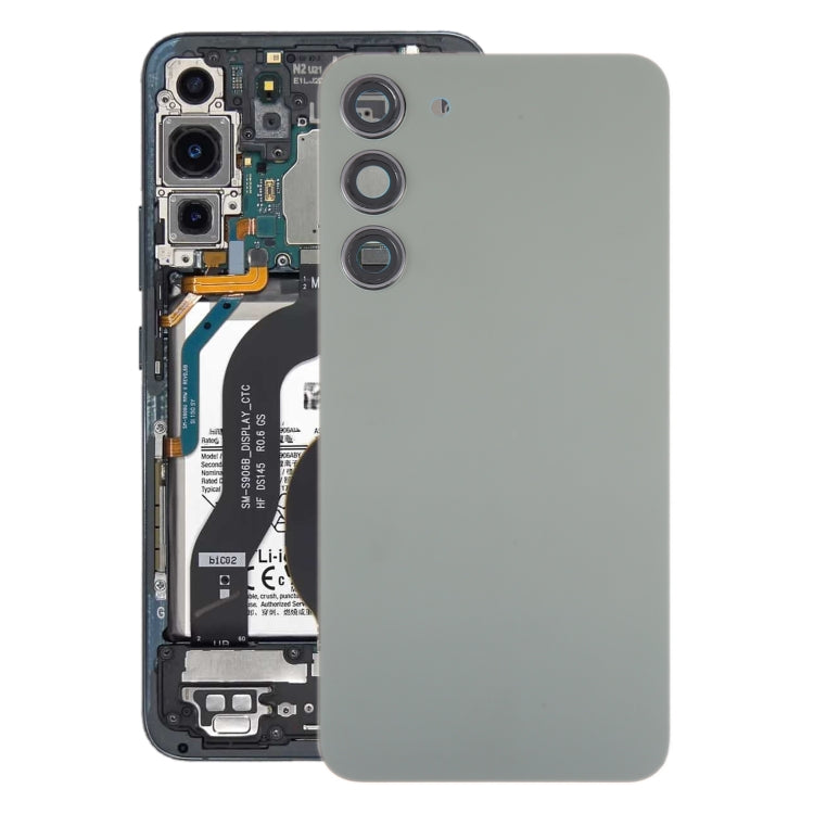 Samsung Galaxy S23+ SM-S916B Back Cover with Camera Lens Frame Replacement | Battery Back Glass Housing Repair Part