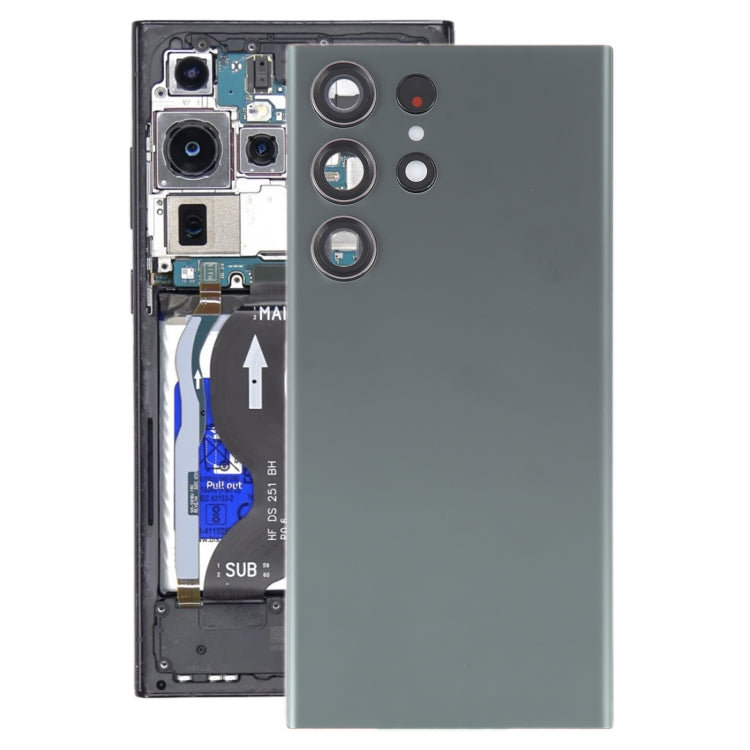 Samsung Galaxy S23 Ultra SM-S918B Battery Back Cover with Camera Lens Frame