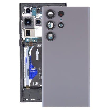 Samsung Galaxy S23 Ultra SM-S918B Battery Back Cover with Camera Lens Frame