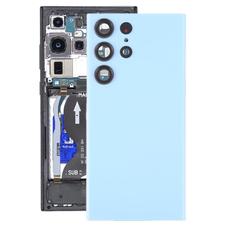 Samsung Galaxy S23 Ultra SM-S918B Battery Back Cover with Camera Lens Frame