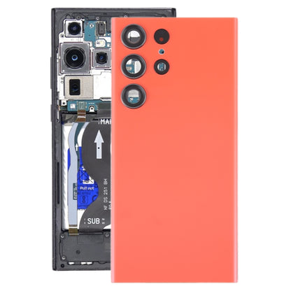 Samsung Galaxy S23 Ultra SM-S918B Battery Back Cover with Camera Lens Frame