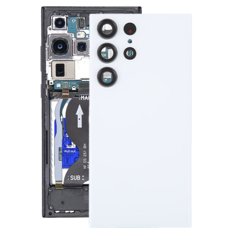 Samsung Galaxy S23 Ultra SM-S918B Battery Back Cover with Camera Lens Frame