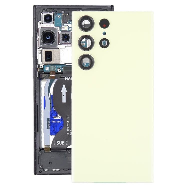 Samsung Galaxy S23 Ultra SM-S918B Battery Back Cover with Camera Lens Frame