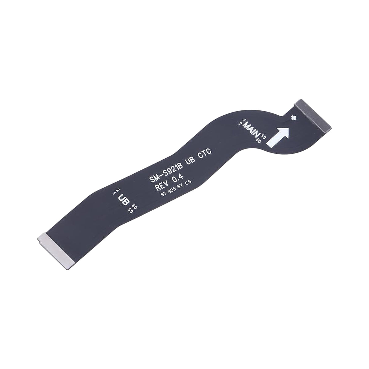 Samsung Galaxy S24 LCD flex cable replacement angled view