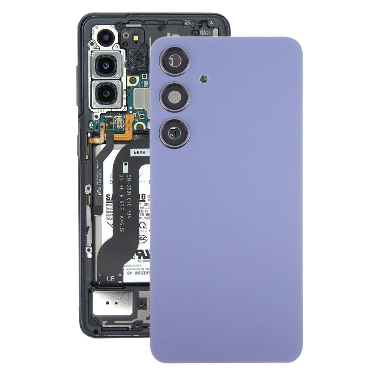 Samsung Galaxy S24+ SM-S926B Back Cover with Camera Lens Frame | OEM Rear Glass Battery Cover Replacement
