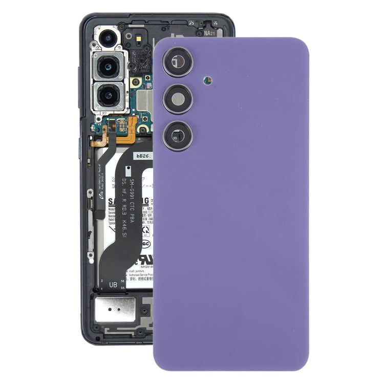 Samsung Galaxy S24+ SM-S926B Back Cover with Camera Lens Frame | OEM Rear Glass Battery Cover Replacement