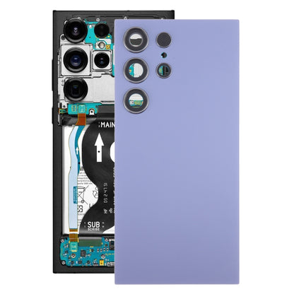 Samsung Galaxy S24 Ultra SM-S928B Back Cover with Camera Lens Frame | OEM Rear Glass Replacement Housing