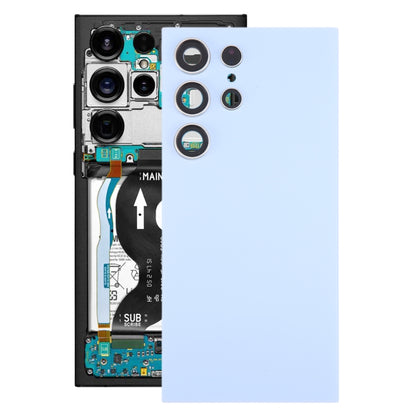 Samsung Galaxy S24 Ultra SM-S928B Back Cover with Camera Lens Frame | OEM Rear Glass Replacement Housing