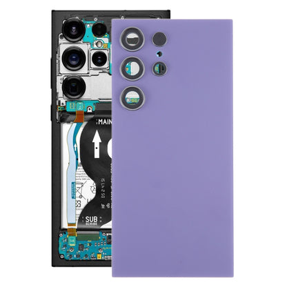 Samsung Galaxy S24 Ultra SM-S928B Back Cover with Camera Lens Frame | OEM Rear Glass Replacement Housing