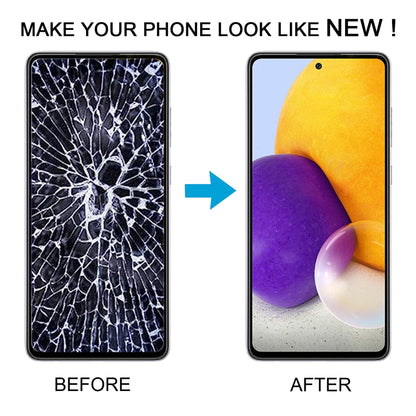 For Samsung Galaxy A72 4G SM-A725 6.43 inch LCD Screen Digitizer Full Assembly with Frame