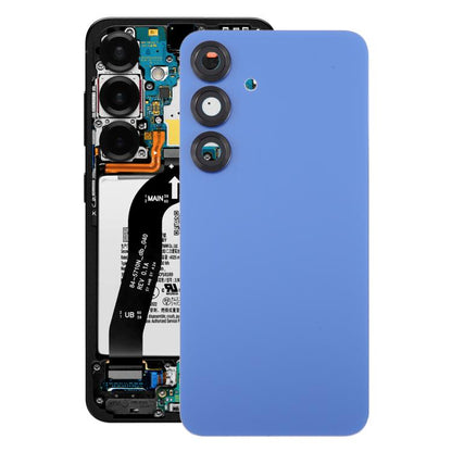 Samsung Galaxy S25 Back Cover Replacement | OEM Battery Glass Housing Repair Part with Camera Lens Frame