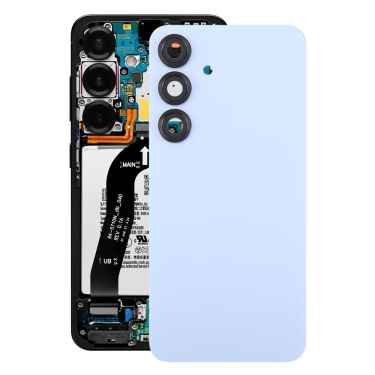 Samsung Galaxy S25 Back Cover Replacement | OEM Battery Glass Housing Repair Part with Camera Lens Frame