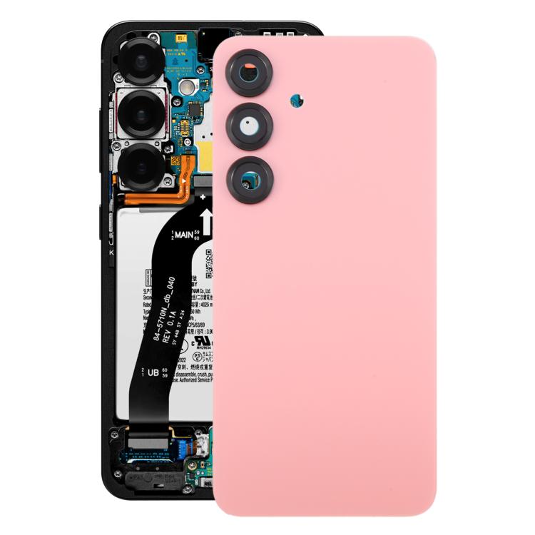 Samsung Galaxy S25 Back Cover Replacement | OEM Battery Glass Housing Repair Part with Camera Lens Frame