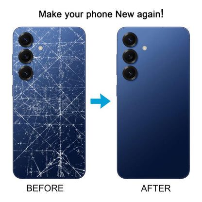 Samsung Galaxy S25 Back Cover Replacement | OEM Battery Glass Housing Repair Part with Camera Lens Frame