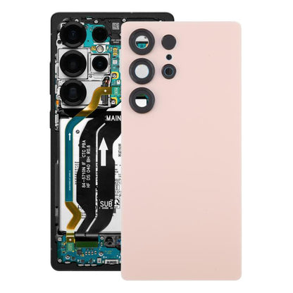 Samsung Galaxy S25 Ultra SM-S938 Back Cover with Camera Lens Frame | OEM Battery Back Glass Replacement