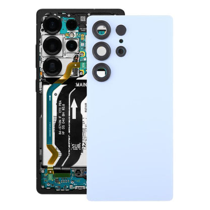Samsung Galaxy S25 Ultra SM-S938 Back Cover with Camera Lens Frame | OEM Battery Back Glass Replacement